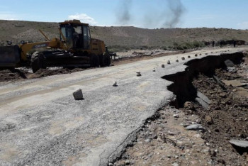 Фотография к новости: Сель сошел на Иссык-Куле. Размыты дороги и подтоплены дома