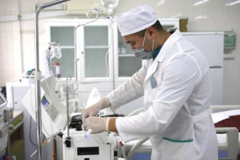 Фотография к новости: Военные развернули инфекционный стационар в Алматы