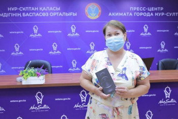 Фотография к новости: Очередной розыгрыш ценных призов среди вакцинированных прошёл в Нур-Султане