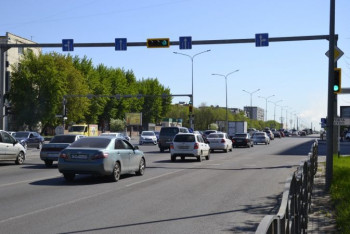 Фотография к новости: На опасных участках улиц Нур-Султана улучшили работу светофоров