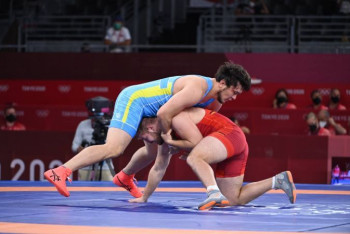 Фотография к новости: Вольная борьба на ОИ: Батырмурзаев уступил в 1/8 финала