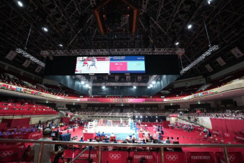 Фотография к новости: Как выглядит арена в Токио, где завоевал олимпийскую медаль Сакен Бибосынов