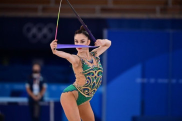 Фотография к новости: Гимнастка Алина Адилханова не прошла в финал Олимпиады