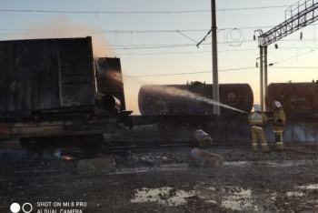 Фотография к новости: МВД завело уголовное дело по факту возгорания ядовитого фосфора в Арыси