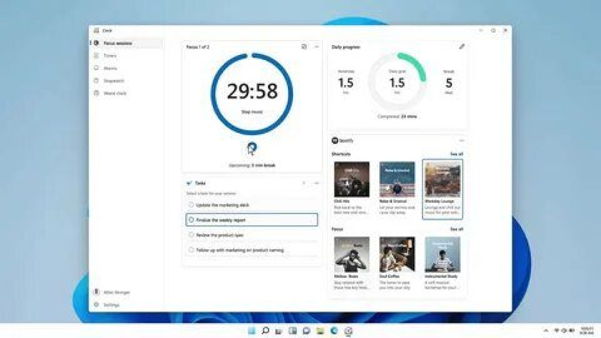 В Windows 11 появилась функция, помогающая сосредоточиться на работе