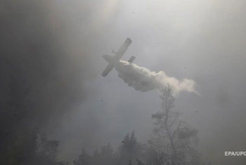 Фотография к новости: Самолет пожарных потерпел крушение в Греции