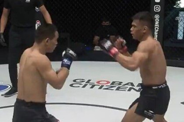 Фотография к новости: Боец MMA нокаутировал оппонента за десять секунд