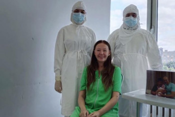 Фотография к новости: Роженица с поражением легких в 93% победила коронавирус