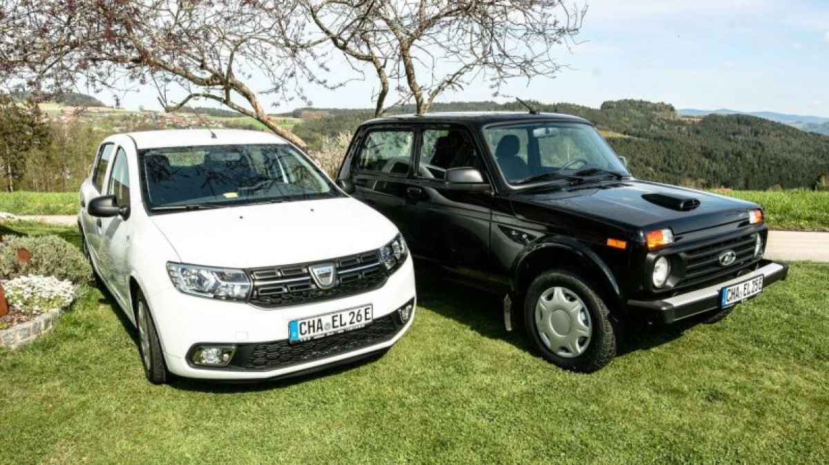 Немецкая компания российские Lada Niva переделывает в электромобили