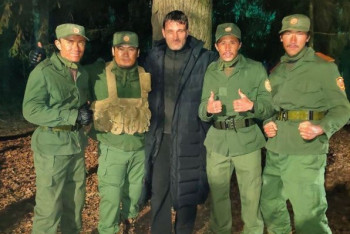 Фотография к новости: Казахстанские каскадеры снялись в фильме с Самуэлем Л. Джексоном