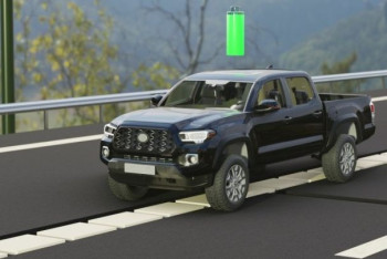 Фотография к новости: В США запустят первую в мире трассу, заряжающую электромобили