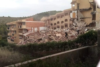 Фотография к новости: Трехэтажный жилой дом обвалился в Испании