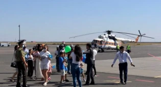 Казахстанские спасатели вернулись домой после тушения пожаров в Турции