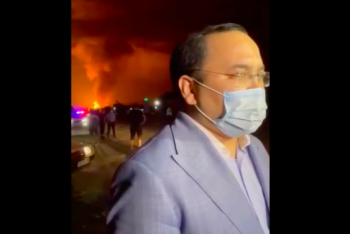 Фотография к новости: "Не поддавайтесь панике и оставайтесь дома" - замакима Жамбылской области