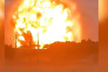 Фотография к новости: Взрывы на складе боеприпасов в Таразе прекратились - Минобороны РК