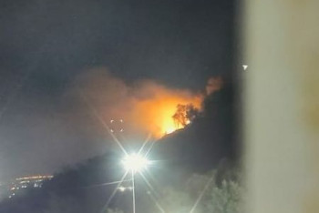 Фотография к новости: Из-за пожара на ВОАД в Алматы едва не вспыхнула АЗС