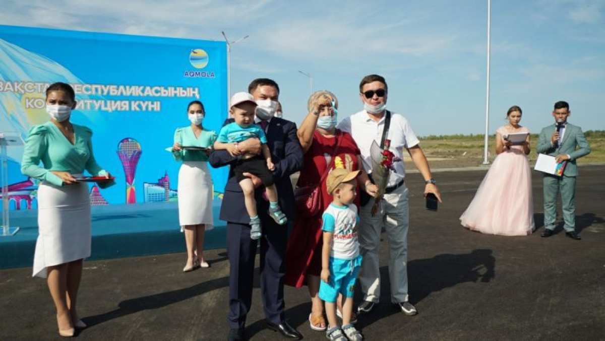 200 семей стали новоселами в Кокшетау в преддверии Дня Конституции