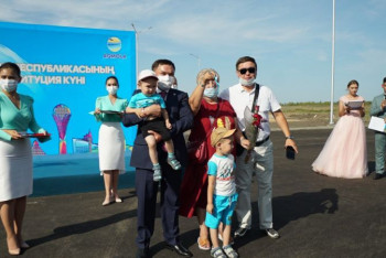 200 семей стали новоселами в Кокшетау в преддверии Дня Конституции