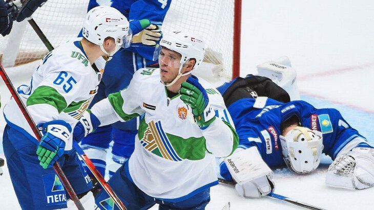 Фотография к новости: "Барыс" разгромно уступил дома "Сапавату" в первом матче сезона КХЛ