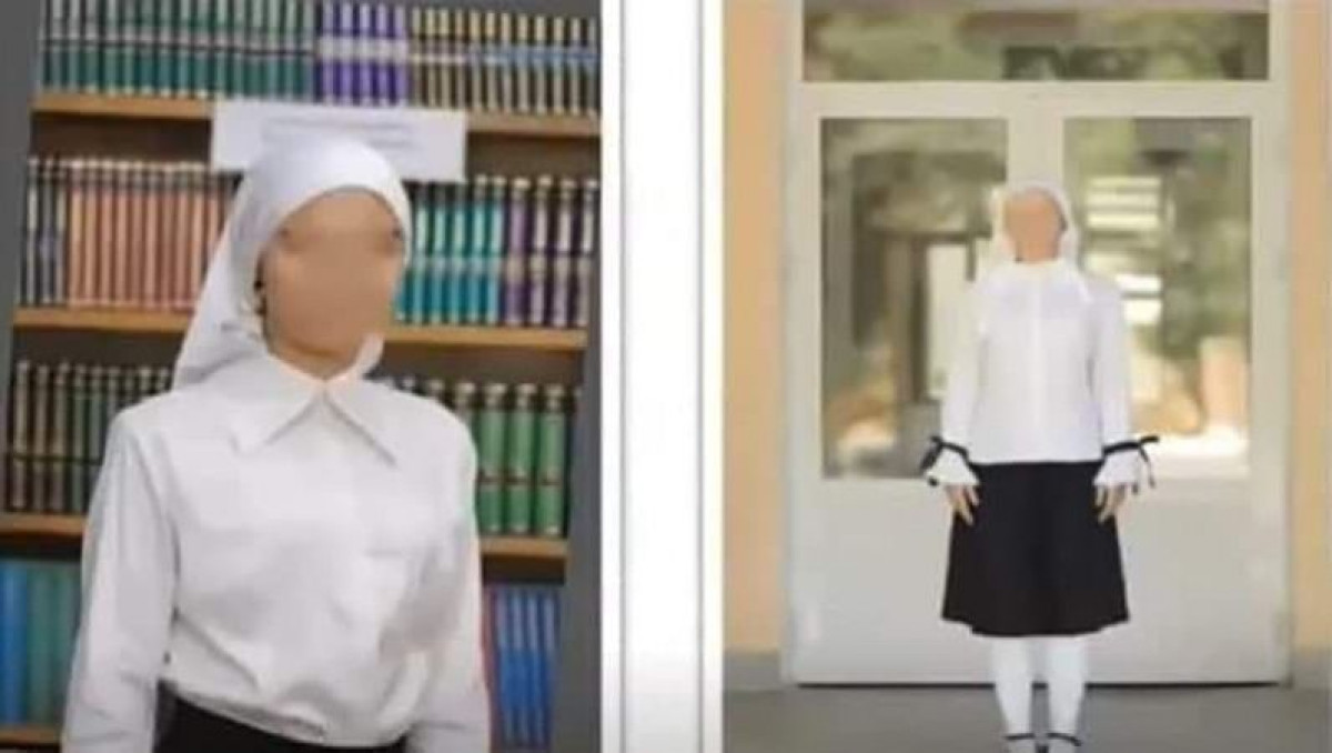 Узбекским школьницам разрешили носить платки