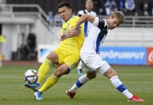 Фотография к новости: Сборная Казахстана проиграла Финляндии в матче отбора ЧМ-2022