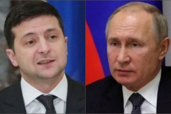 Фотография к новости: Песков рассказал, что точно не будут обсуждать Путин и Зеленский