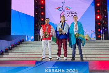 Фотография к новости: Акмолинский боксер завоевал бронзу на международном турнире в Татарстане