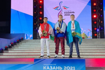 Фотография к новости: Акмолинский боксер завоевал бронзу на международном турнире в Татарстане