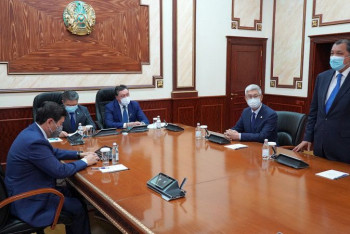 Фотография к новости: Мамин представил Ногаева как нового акима Мангистауской области