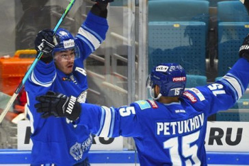 Фотография к новости: "Барыс" одержал первую победу в КХЛ