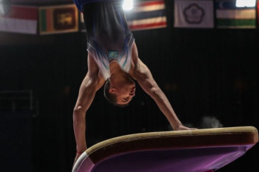 Фотография к новости: Милад Карими взял серебро на этапе Кубка мира по спортивной гимнастике