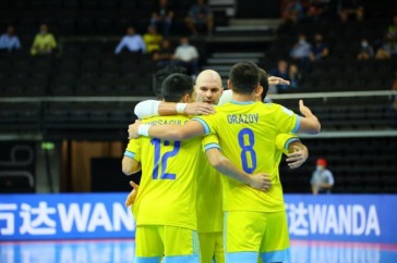 Фотография к новости: Казахстанская сборная по футзалу стартовала с победы на этапе чемпионата мира