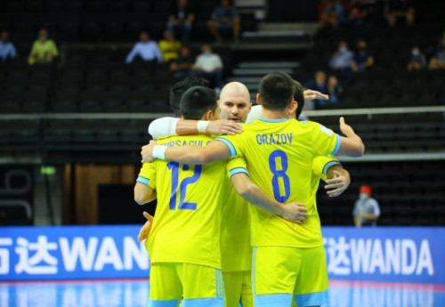 Фотография к новости: Казахстанская сборная по футзалу стартовала с победы на этапе чемпионата мира