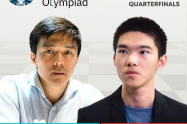 Фотография к новости: Сборная РК прошла в четвертьфинал шахматной онлайн Олимпиады