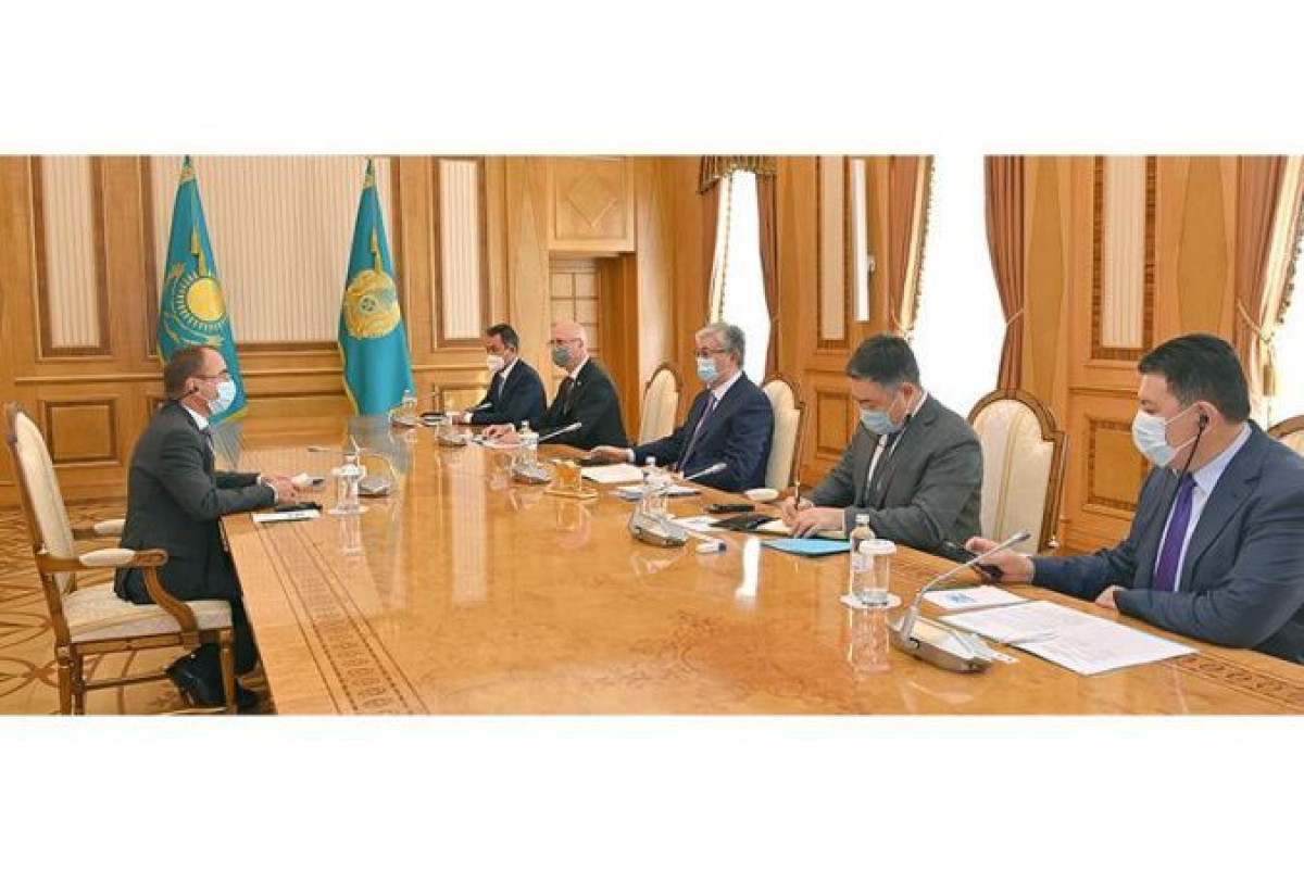 Токаев принял президента компании Svevind Group