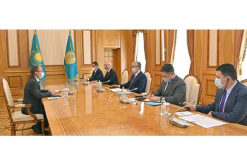 Фотография к новости: Токаев принял президента компании Svevind Group