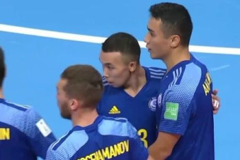 Фотография к новости: Сборная Казахстана крупно обыграла Литву во втором матче на чемпионате мира