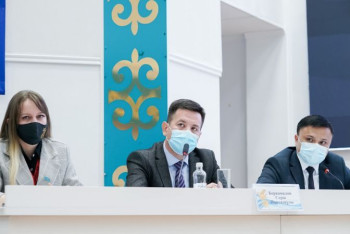 Фотография к новости: Участники Гражданского штаба "Ел үшін егілемін" посетили Кокшетау