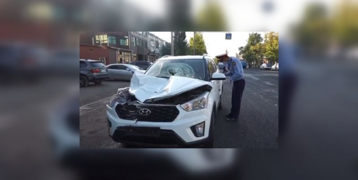 ДТП на остановке в Таразе: водитель был трезв