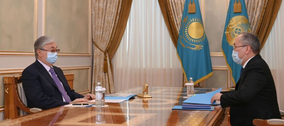 Токаев принял главу Агентства по финансовому мониторингу