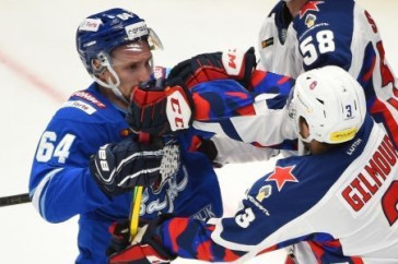 Фотография к новости: "Барыс" проиграл в овертайме московскому ЦСКА в домашнем матче КХЛ