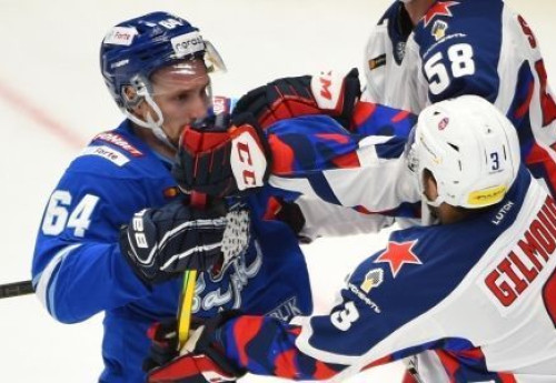 Фотография к новости: "Барыс" проиграл в овертайме московскому ЦСКА в домашнем матче КХЛ