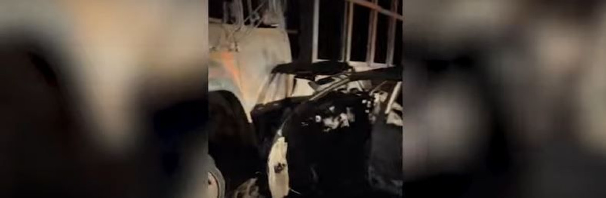 Два человека заживо сгорели в машине в Жамбылской области