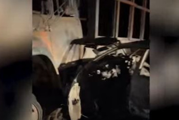 Фотография к новости: Два человека заживо сгорели в машине в Жамбылской области