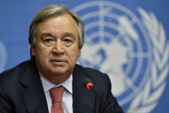 Фотография к новости: Генсек ООН поблагодарил Токаева за размещение в Алматы Миссии ООН по Афганистану