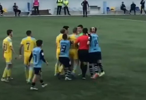 Фотография к новости: На "Каспий" и "Астану" наложены штрафы за беспорядки после матча