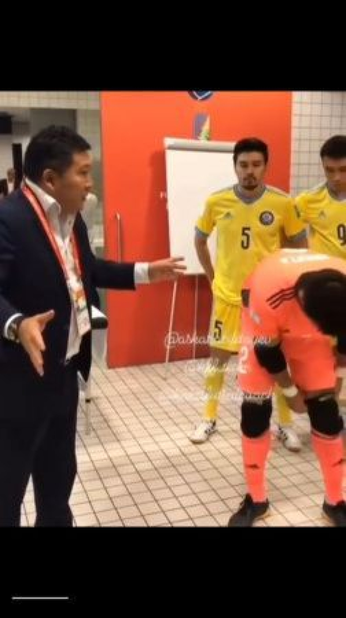 Видео эмоциональной поддержки сборной РК по футзалу появилось в Сети