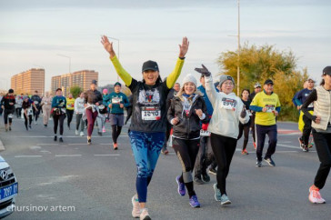 Фотография к новости: Более трех тысяч человек пробежали на Astana Marathon. Как это было