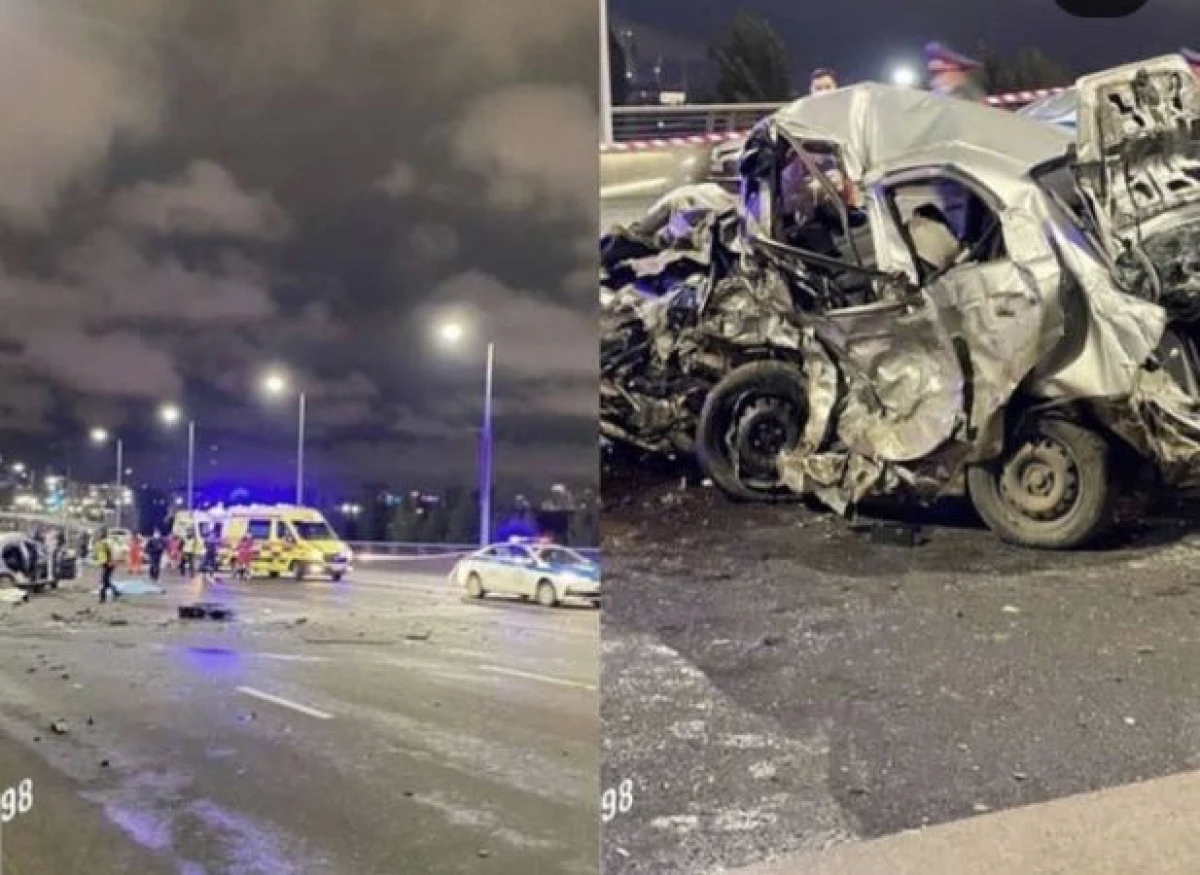 Пять человек погибли в результате ДТП на мосту в Нур-Султане