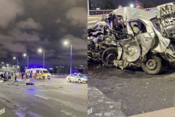 Фотография к новости: Пять человек погибли в результате ДТП на мосту в Нур-Султане